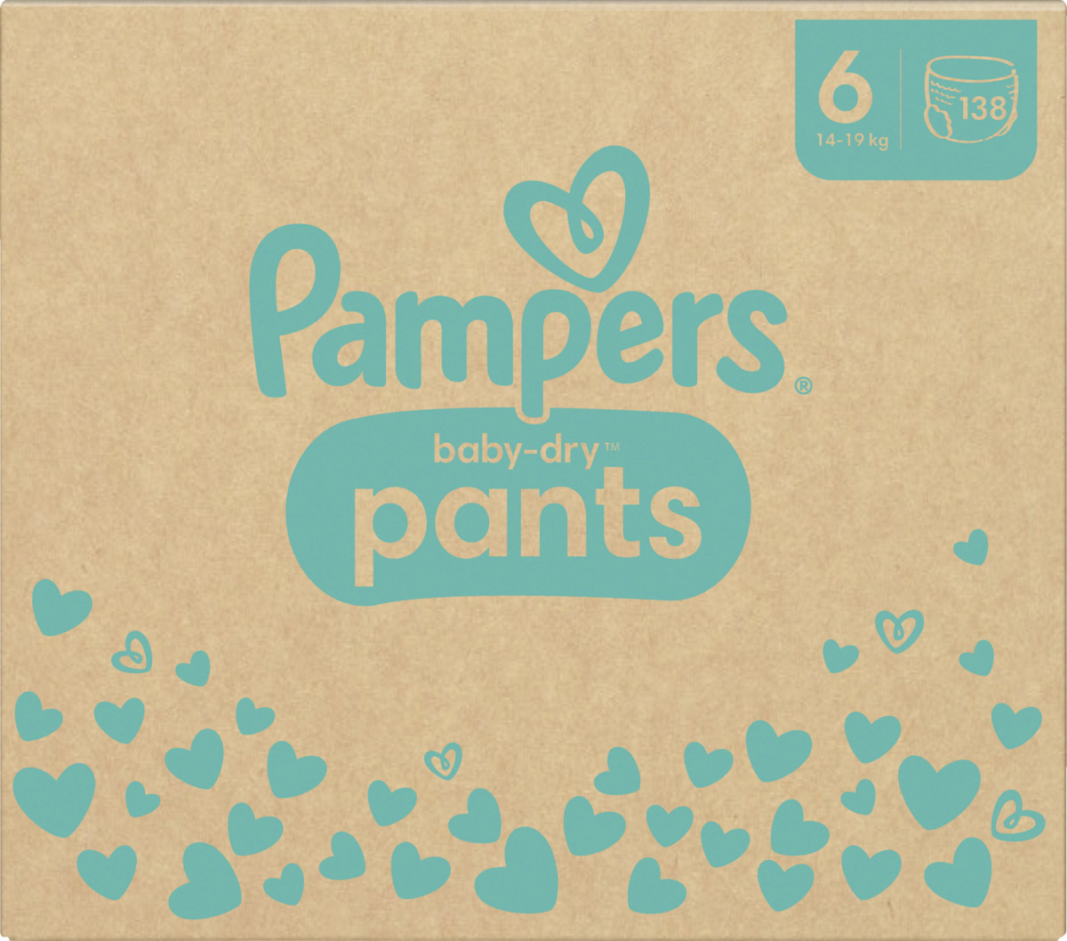 Bild 1 von Pampers Baby Dry Pants Gr.6 (14-19kg) Monatsbox