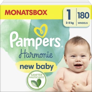 Pampers Harmonie Windeln Gr.1 (2-5 kg) Monatsbox