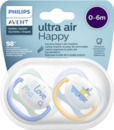 Bild 1 von PHILIPS AVENT ultra air Schnuller Boot & Mama 0-6 Monate