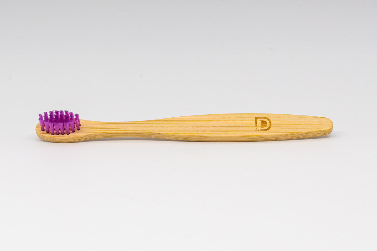 Bild 2 von Dental Delight Kids Bambuszahnbürste Bamboolino Pink