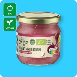 MYVAY Vegane Bio-Streichcreme, versch. Sorten