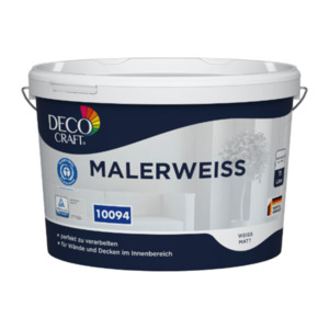 DECO CRAFT Malerweiß 11L