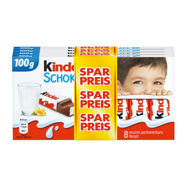 Bild 1 von FERRERO Kinder Schokolade 400g