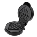 Bild 1 von Mini-Waffeleisen herzförmig, schwarz