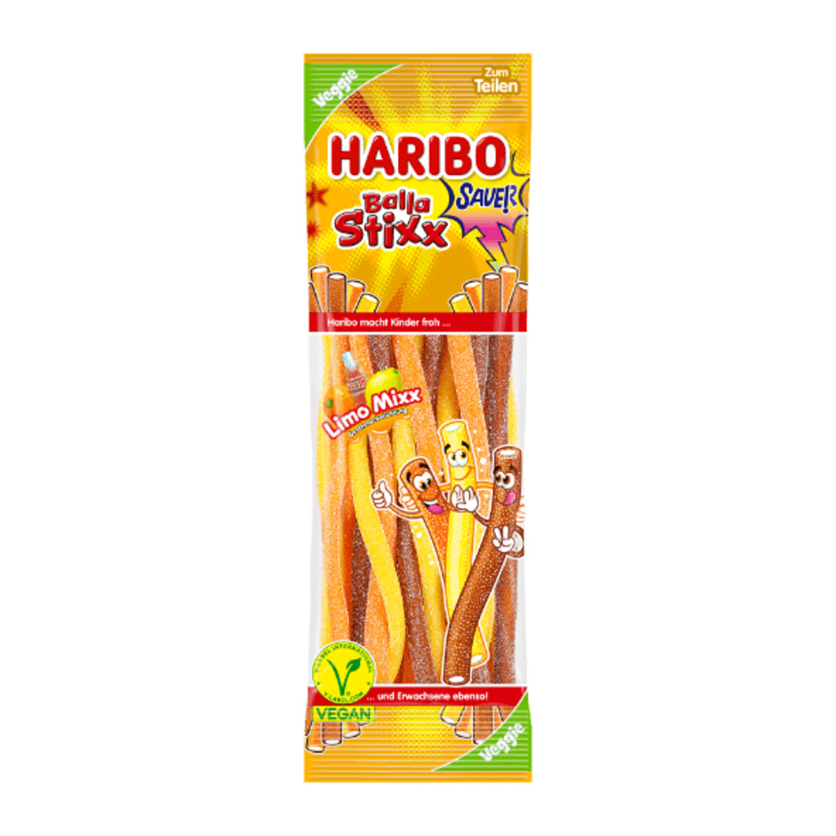 Bild 2 von HARIBO Balla-Stixx 200g
