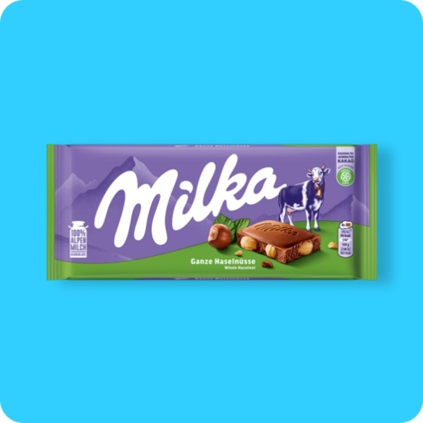 Bild 1 von MILKA Schokolade, versch. Sorten