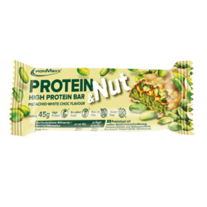 IRONMAXX Protein & Nut Pistachio-White-Choc 45g