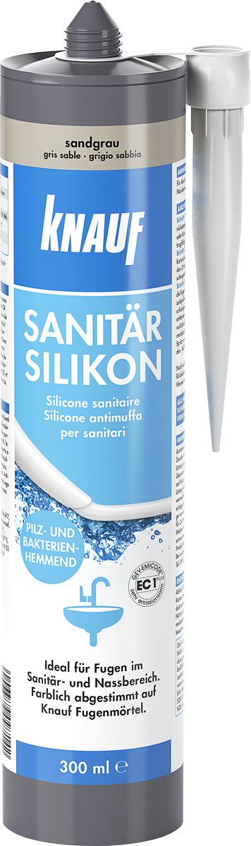 Bild 1 von Knauf Sanitär Silikon sandgrau 300 ml
