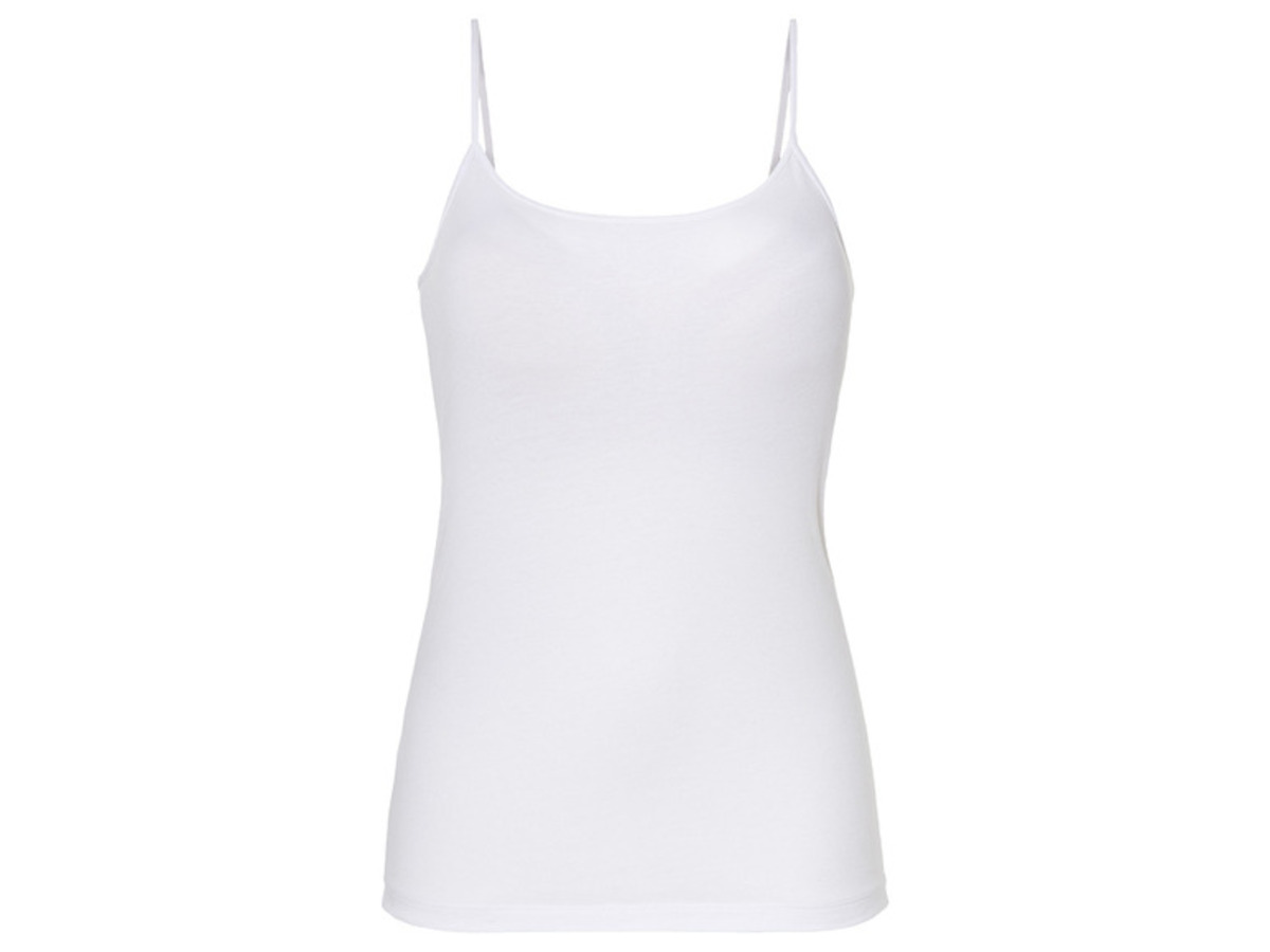 Bild 3 von esmara® Damen Spaghettitops, 3 Stück, hoher Baumwollanteil