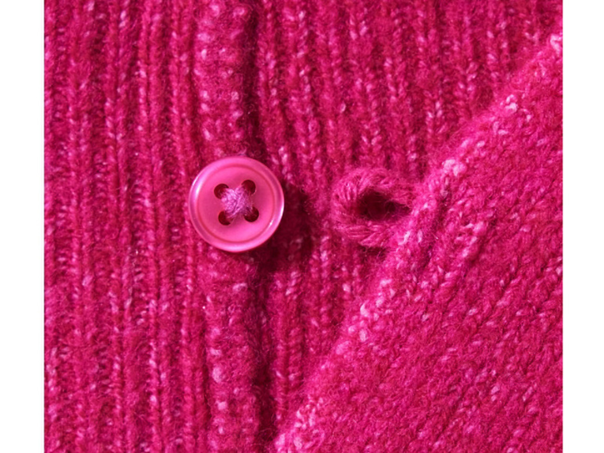 Bild 4 von esmara® Damen Wickel-Cardigan, tiefer V-Ausschnitt