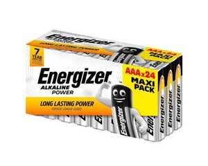 Energizer Batterie Alkaline, 24er Box, AAA/R3