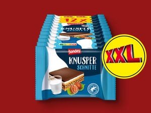 Sondey Carré Milch-Haselnuss-Schnitte XXL,  300 g