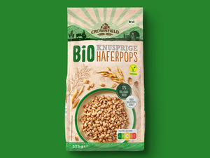 Crownfield Bio Knusprige Haferpops,  375 g