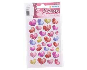 Herma Magic Sticker Punkteherzen 1 Blatt