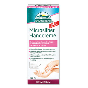 St. Andreas Microsilber Handcreme / Fußbalsam