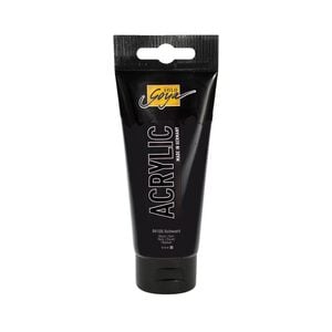 Acrylfarbe SOLO GOYA Acrylic 100 ml schwarz