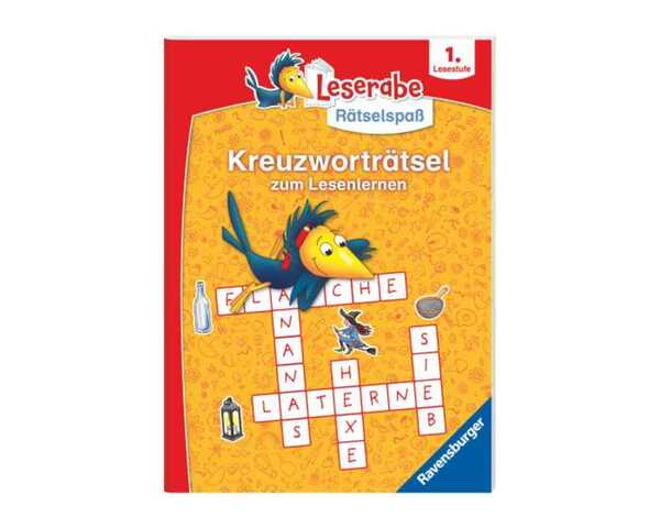 Bild 1 von Ravensburger Leserabe Rätselspaß - Kreuzworträtsel zum Lesenlernen - 1. Lesestufe für Leseanfänger