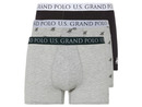 Bild 2 von LIVERGY® x Grand Polo Herren Boxer, 3 Stück, aus hohem Baumwollanteil