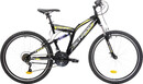 Bild 1 von Schiano Mountainbike Fully 26 Zoll RH 47cm 18-Gang schwarz gelb