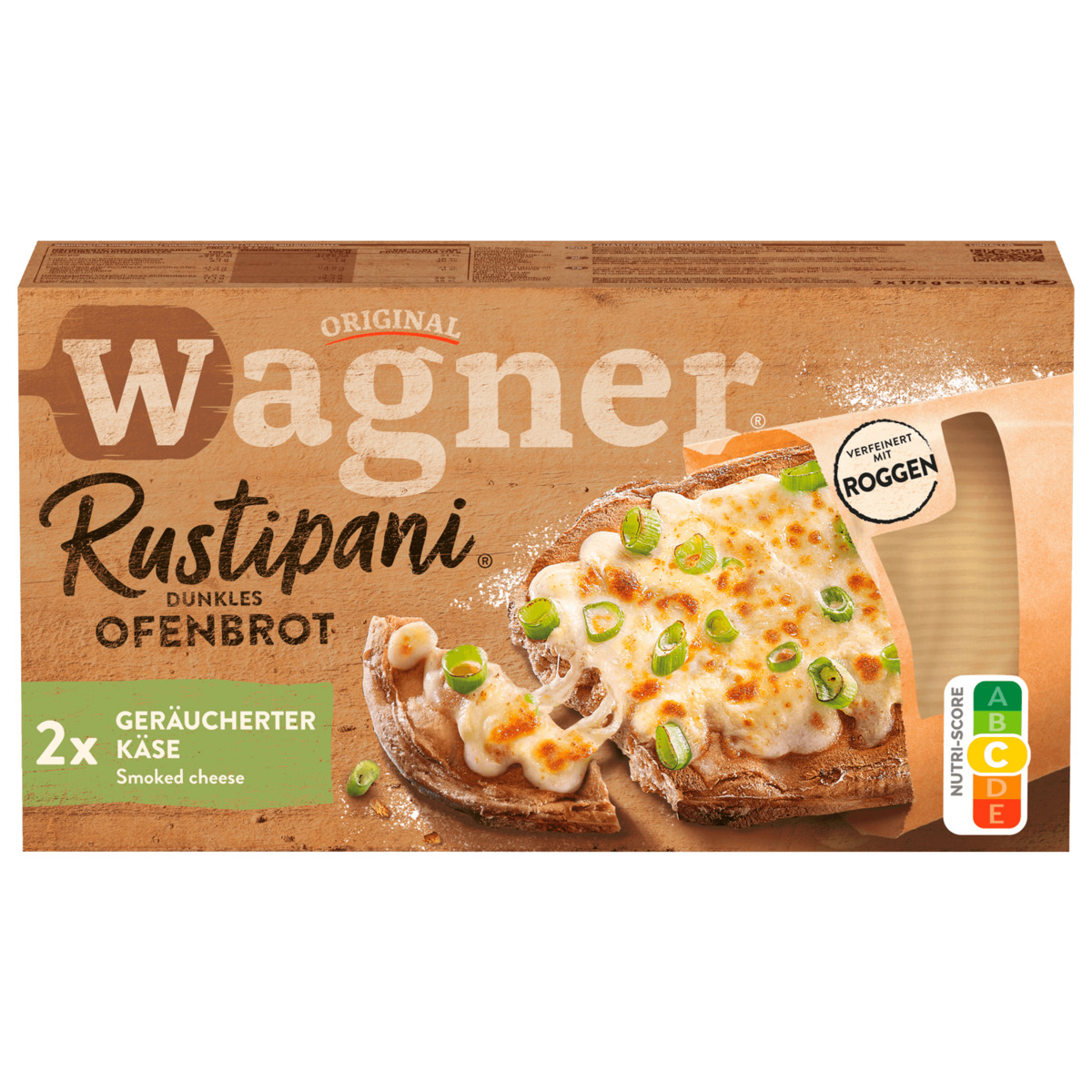 Bild 1 von Original Wagner Rustipani Dunkles Ofenbrot Geräucherter Käse 175g