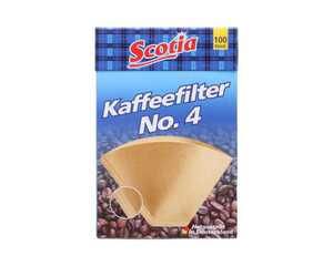 Scotia Kaffeefilter reißfest Größe 4 100er