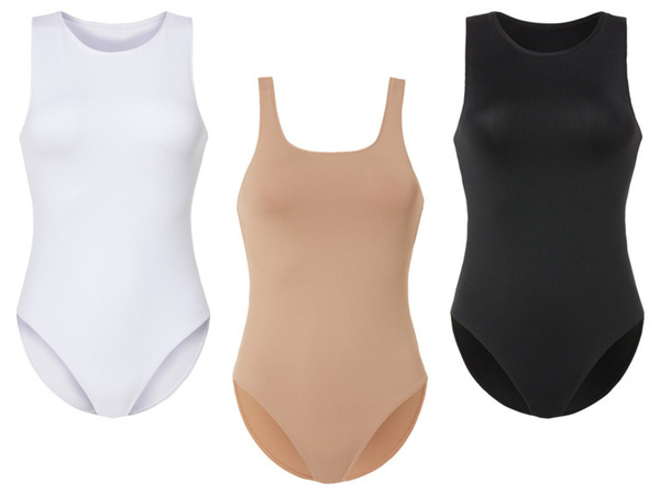 Bild 1 von esmara® Damen Body, ärmellos mit Rundhalsausschnitt