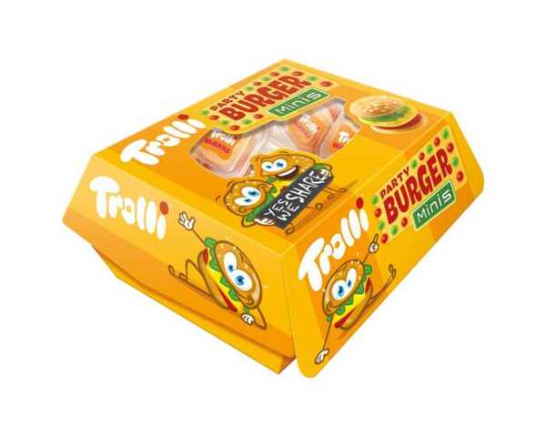 Bild 1 von Trolli Fruchtgummi Mini Burger Box 150 g