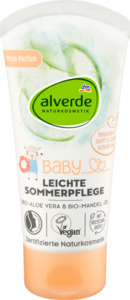 alverde BABY Leichte Sommerpflege Bio-Aloe Vera & Bio-Mandelöl