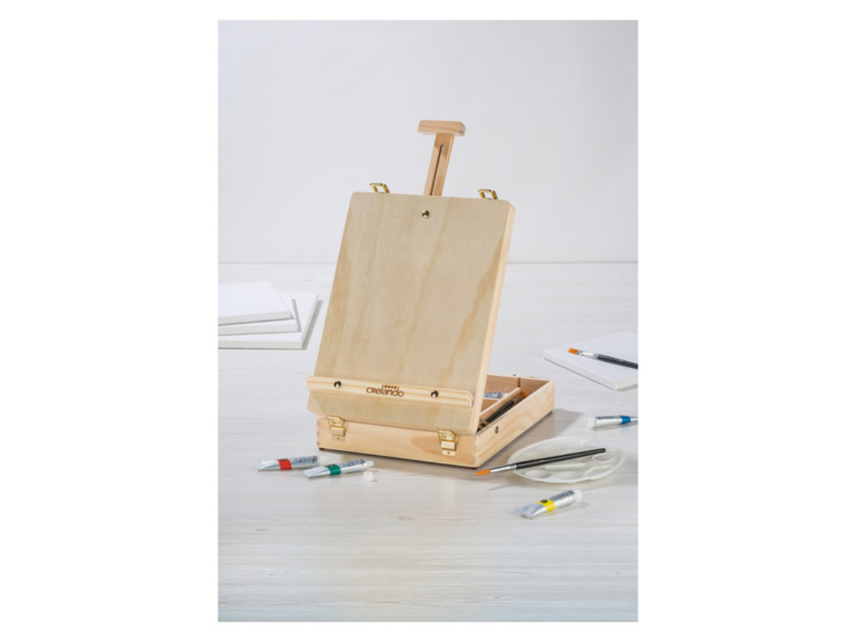 Bild 4 von crelando® Koffer-Tischstaffelei