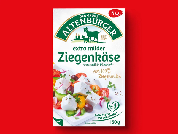 Bild 1 von Der grüne Altenburger Ziegenkäse/-Frischkäse