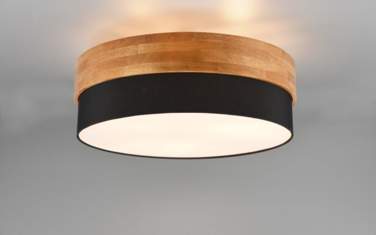 Bild 3 von Deckenleuchte Seasons, holzfarbig/schwarz, 50 cm