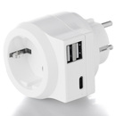 Bild 1 von Powertec Electric Steckdosenadapter