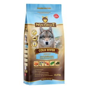 Wolfsblut Cold River Adult Trockenfutter - Forelle mit Süßkartoffel 12,5 kg