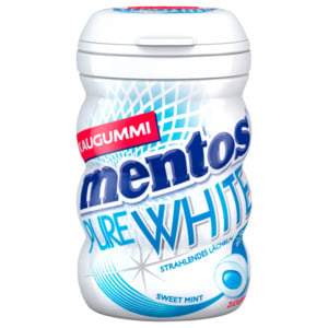 Mentos Kaugummi Pure White 70g