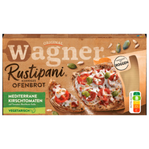 Wagner Rustipani Kerniges Ofenbrot Mediterrane Kirschtomaten 185g