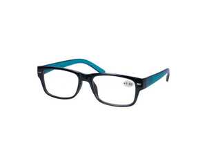 Star Optic Lesehilfe MD2 aus Kunststoff +1,5 Dioptrien schwarz/blau