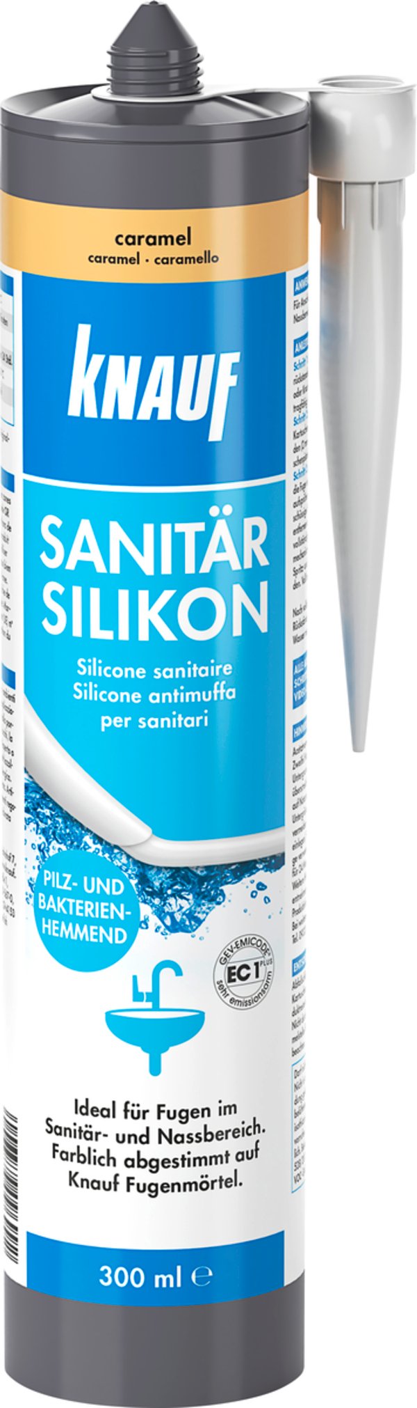 Bild 1 von Knauf Sanitär Silikon caramel 300 ml