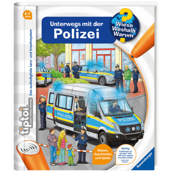 Bild 1 von tiptoi® WWW Unterwegs Polizei Band 22