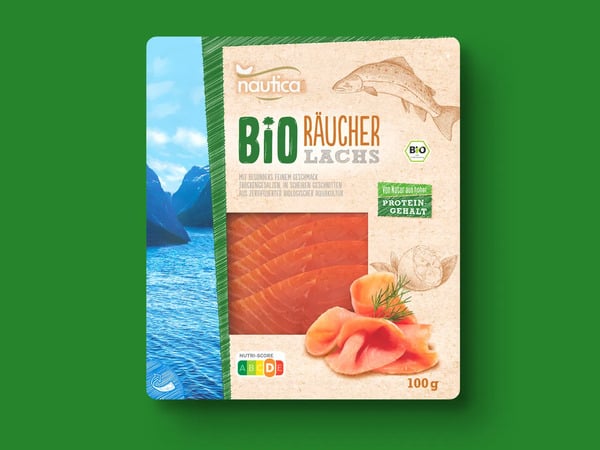 Bild 1 von Nautica Bio Räucherlachs,  100 g