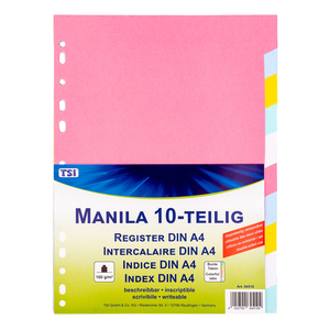 Register Manila 10-teilig