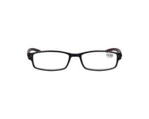 Star Optic Lesehilfe MD8 aus Kunststoff +3,5 Dioptrien schwarz/braun matt