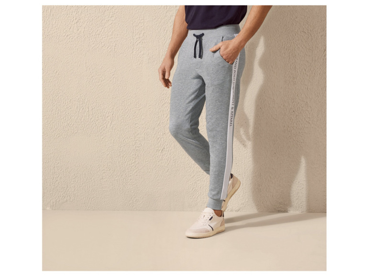 Bild 3 von LIVERGY® x Grand Polo Herren Sweathose mit Baumwolle
