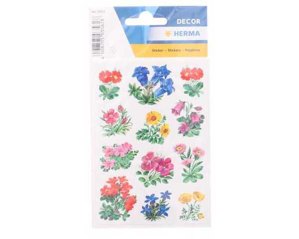 Bild 1 von Herma Sticker Gebirgsblumen 36 Sticker auf 3 Blatt