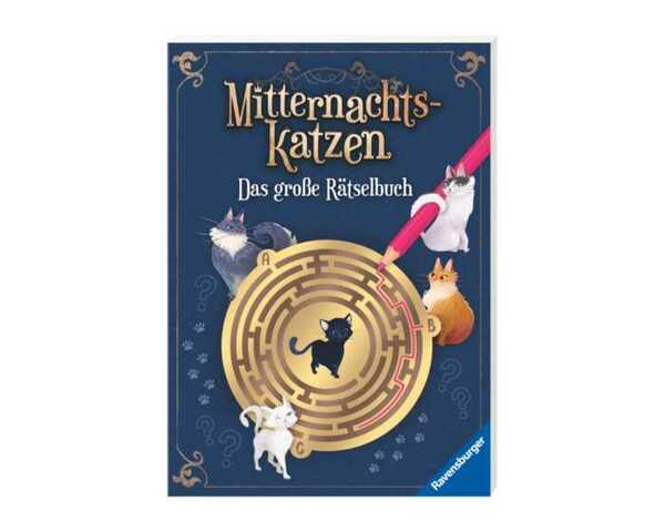 Bild 1 von Ravensburger Rätselbuch Mitternachtskatzen