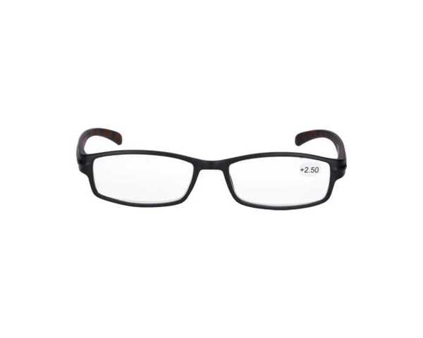 Bild 1 von Star Optic Lesehilfe MD8 aus Kunststoff +2,5 Dioptrien schwarz/braun matt