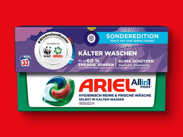 Bild 1 von Ariel All-in-1 Pods Color 33 Wäschen,  33 Stu