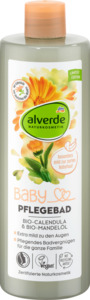 alverde BABY Baby Pflegebad Bio-Calendula & Bio-Mandelöl