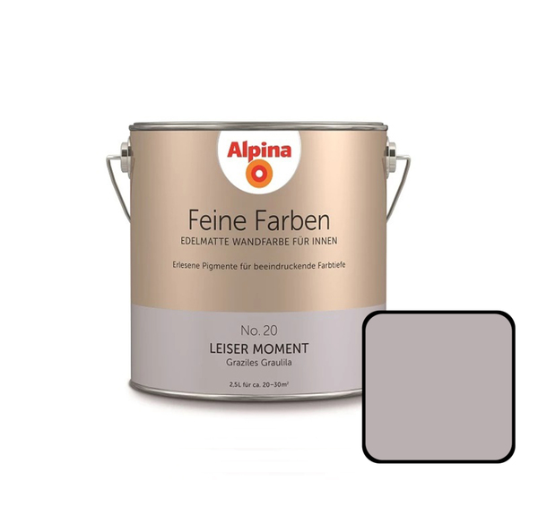 Bild 1 von Alpina Feine Farben No. 20 Leiser Moment 2,5 L graziles graulila edelmatt