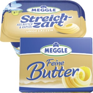 Meggle Feine Butter oder Sreichzart