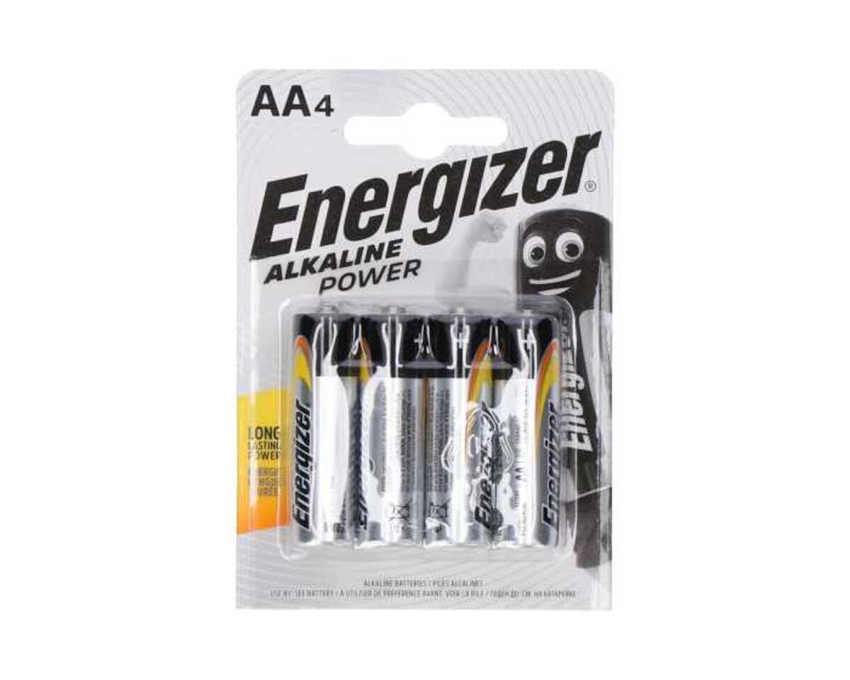 Bild 1 von Energizer Mignon-Batterien Alkaline 1,5 V AA/R6 4er